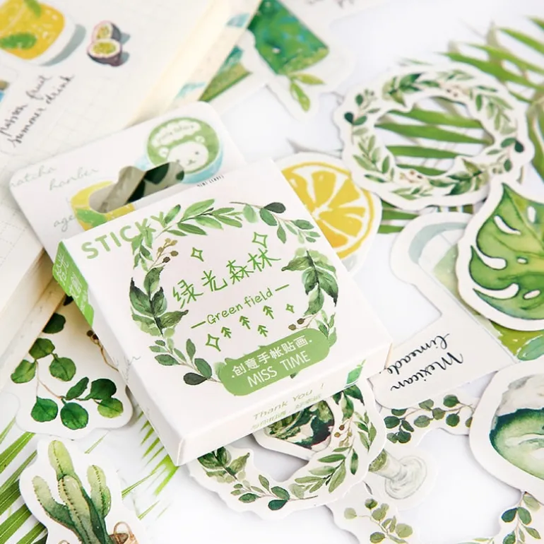 Kawaii Laser Cut Stickers Packs