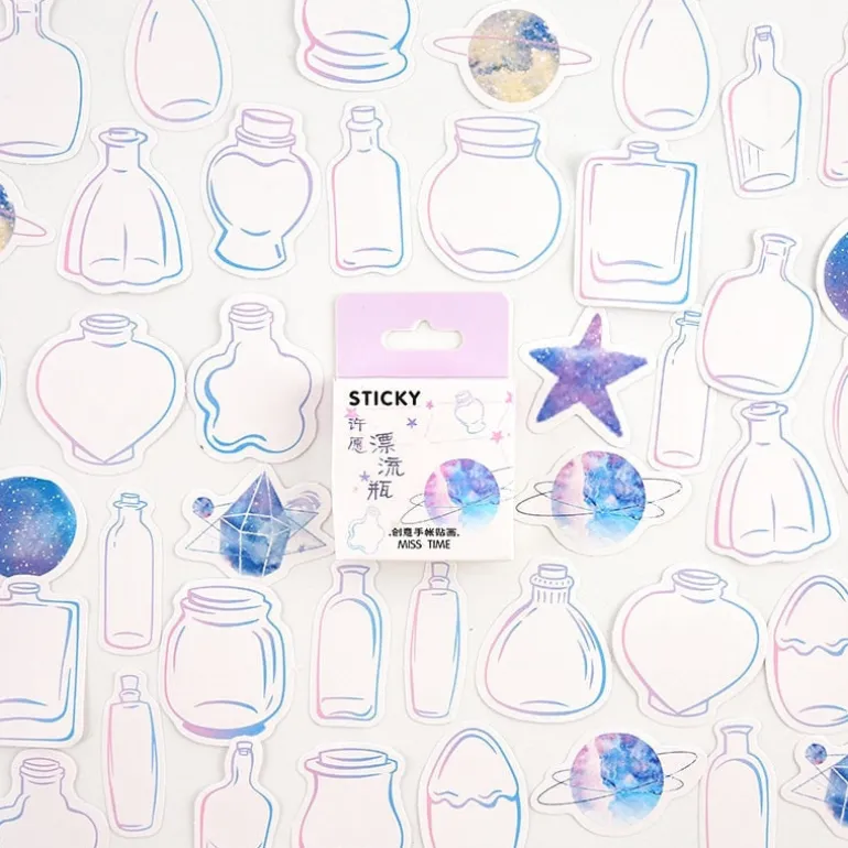 Kawaii Laser Cut Stickers Packs