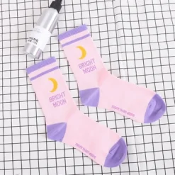 Kawaii Moon Socks