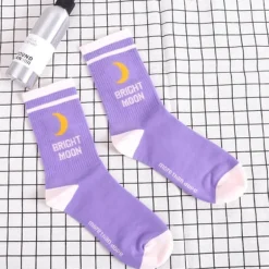 Kawaii Moon Socks