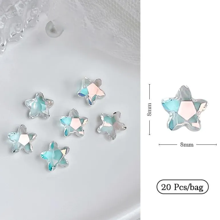 Kawaii Nail Art Sticker Gems