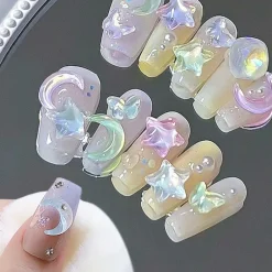 Kawaii Nail Art Sticker Gems