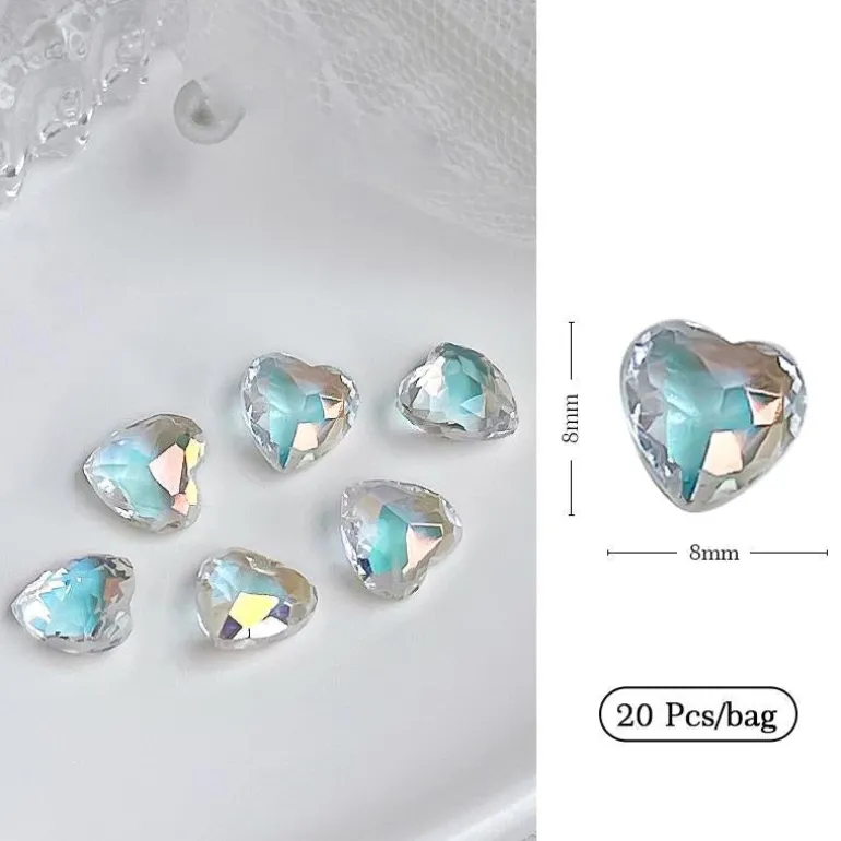 Kawaii Nail Art Sticker Gems