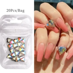 Kawaii Nail Art Sticker Gems