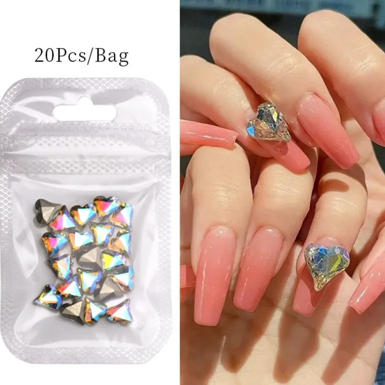 Kawaii Nail Art Sticker Gems
