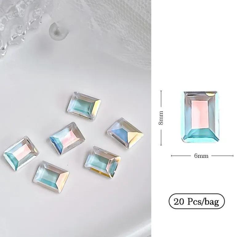Kawaii Nail Art Sticker Gems
