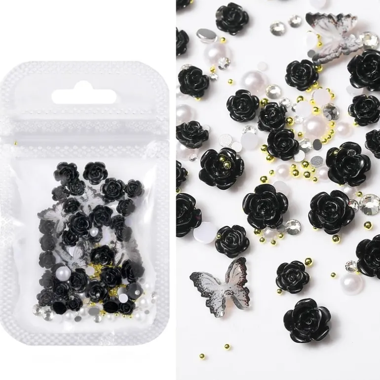 Kawaii Nail Art Sticker Gems