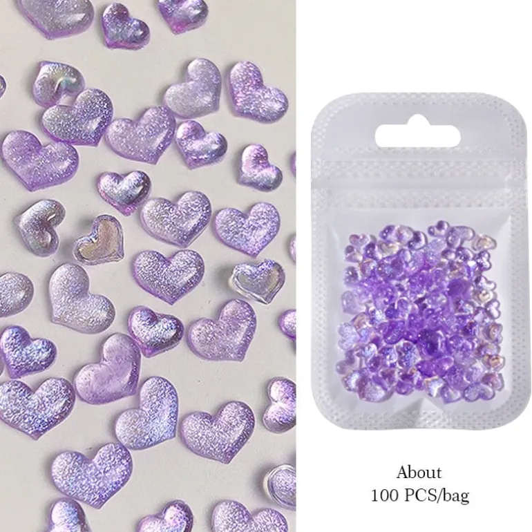 Kawaii Nail Art Sticker Gems