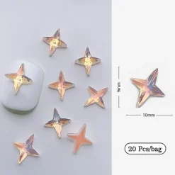 Kawaii Nail Art Sticker Gems