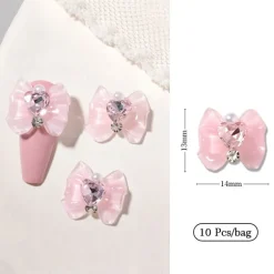 Kawaii Nail Art Sticker Gems