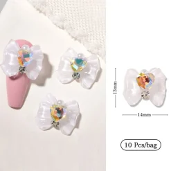 Kawaii Nail Art Sticker Gems