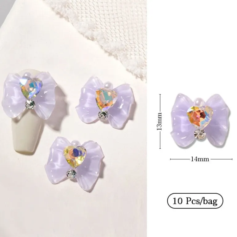 Kawaii Nail Art Sticker Gems