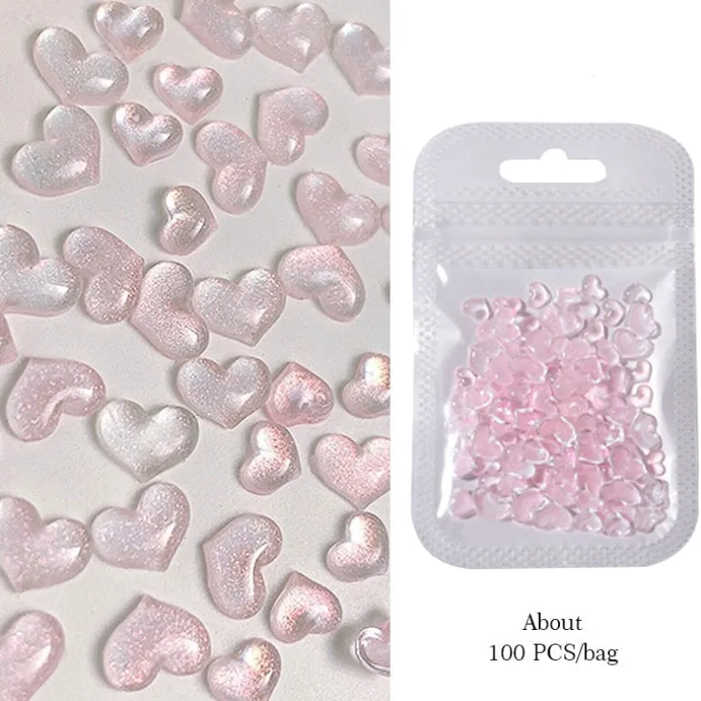 Kawaii Nail Art Sticker Gems
