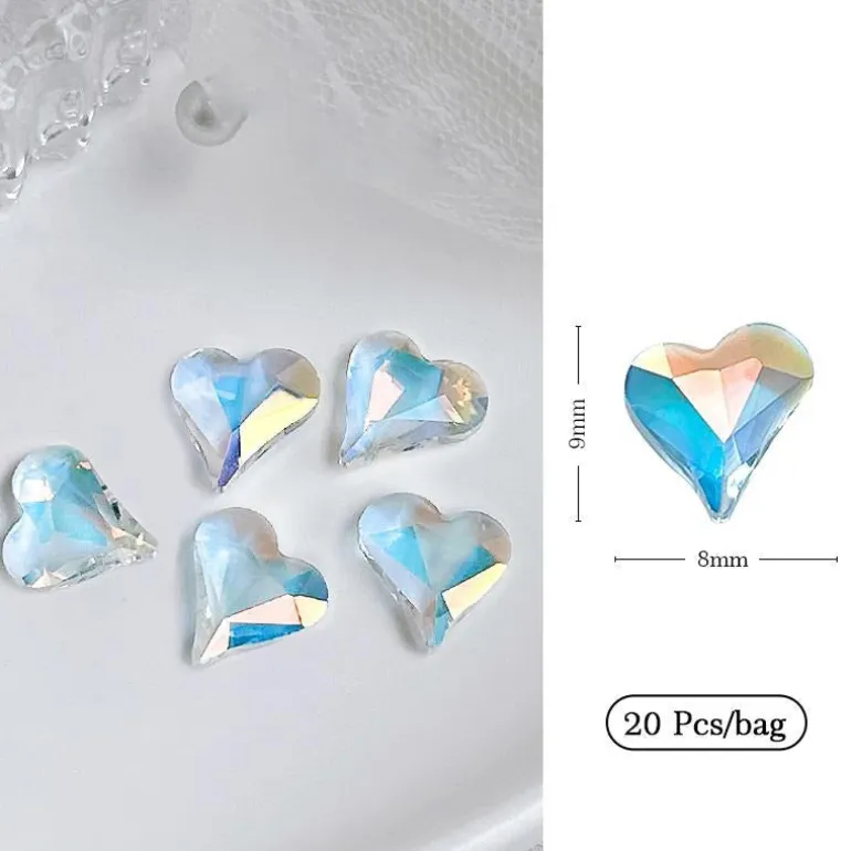 Kawaii Nail Art Sticker Gems