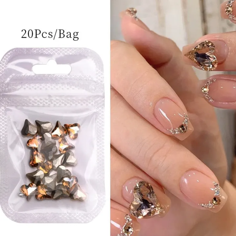 Kawaii Nail Art Sticker Gems