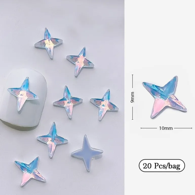 Kawaii Nail Art Sticker Gems