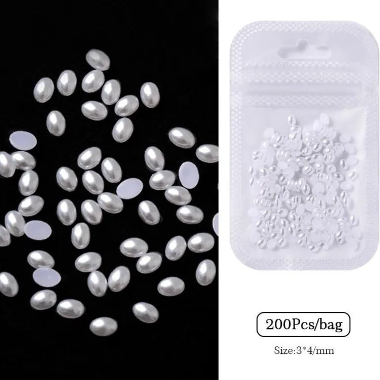 Kawaii Nail Art Sticker Gems