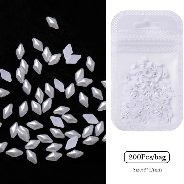 Kawaii Nail Art Sticker Gems