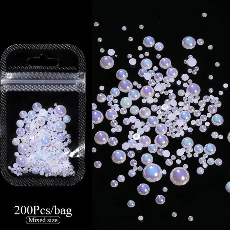 Kawaii Nail Art Sticker Gems