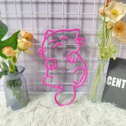 Kawaii Neko Cat LED Sign