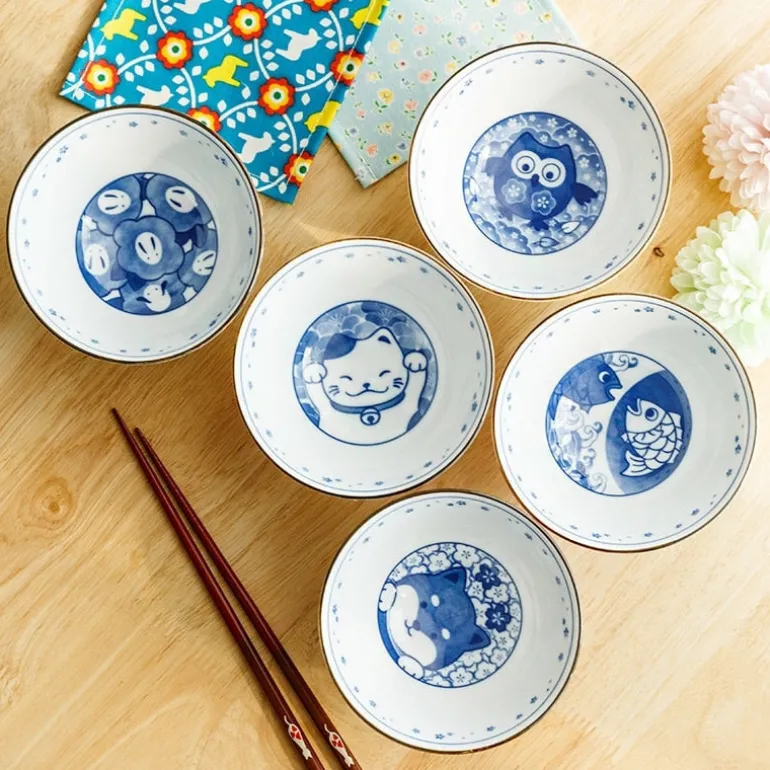 Kawaii Oriental Noodle Bowls