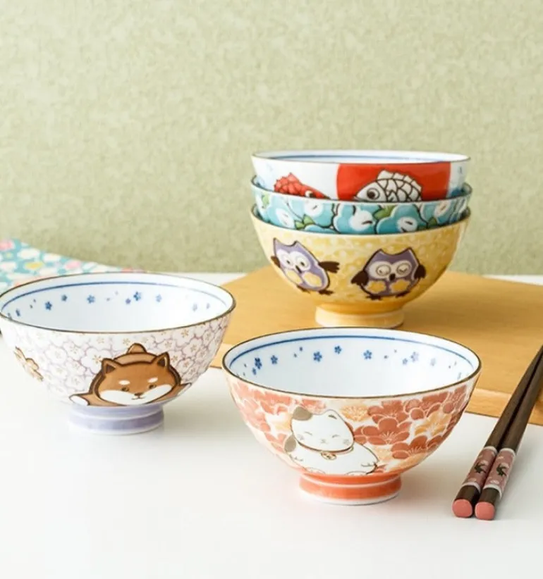 Kawaii Oriental Noodle Bowls