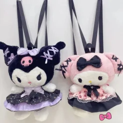 Kawaii Pastel Goth Plush Backpacks