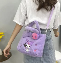 Kawaii Plush Cross Body Bags