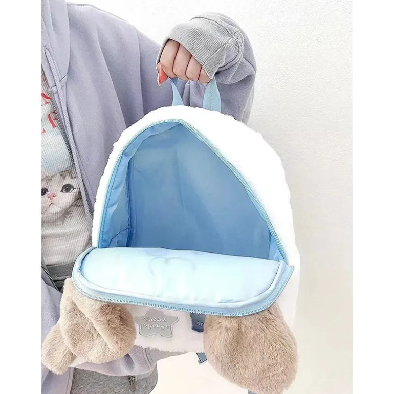 Kawaii Plush Puppy Backpack