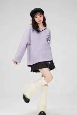 Kawaii Prepstar Sailor Pullover Sweater
