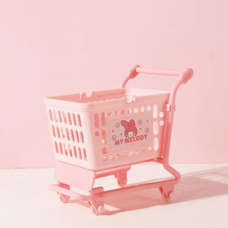 Kawaii Shopping Cart Storage