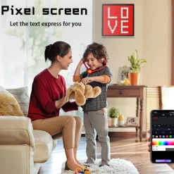 Kawaii Smart LED Pixel Display & Custom Art App