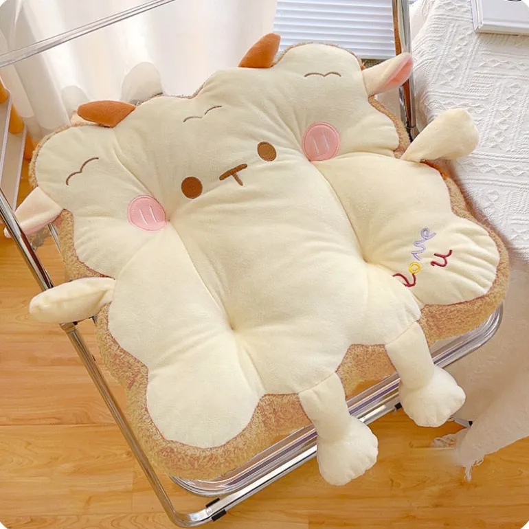 Kawaii Toast Pillow