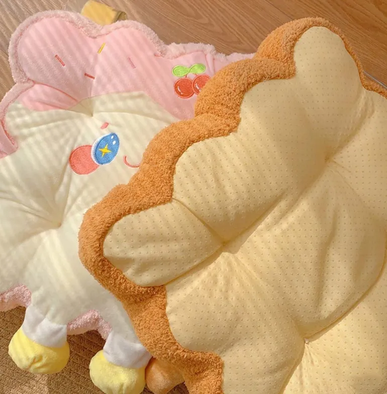 Kawaii Toast Pillow