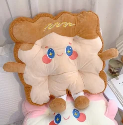 Kawaii Toast Pillow