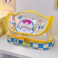 Kawaii Transparent Jumbo Pencil Case