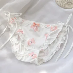 Kigurumi Bear Lace Up Panties