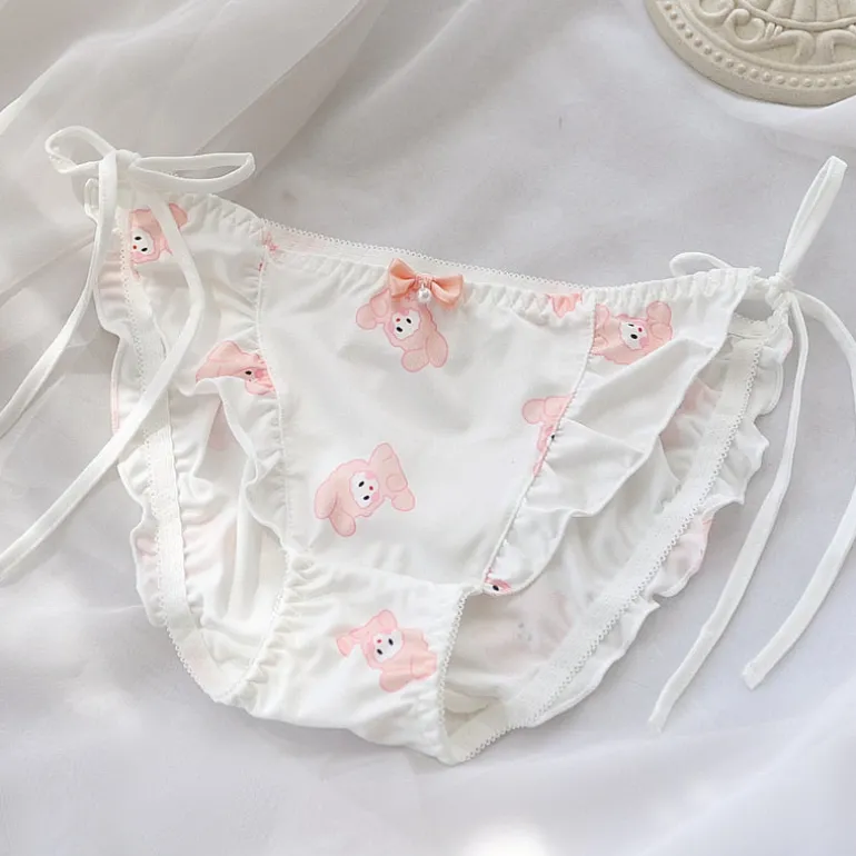 Kigurumi Bear Lace Up Panties