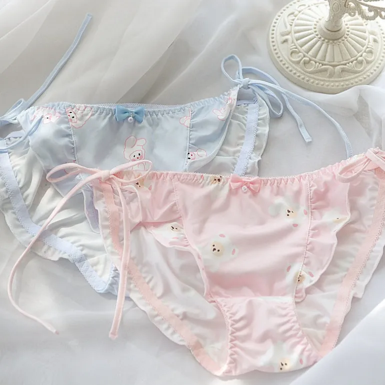 Kigurumi Bear Lace Up Panties