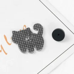 Kitten Bum Enamel Pins