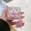 Kitten Lollipop Airpods Case