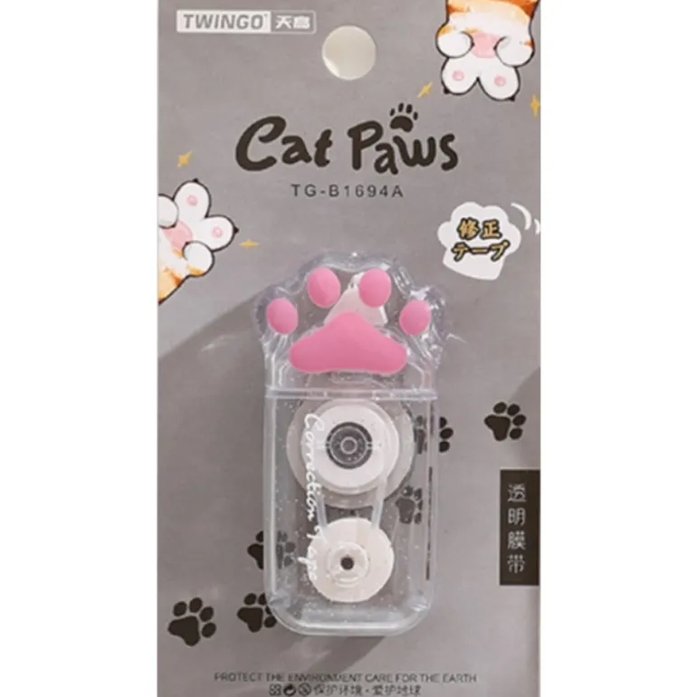 Kitten Paw Correction White-out Tape
