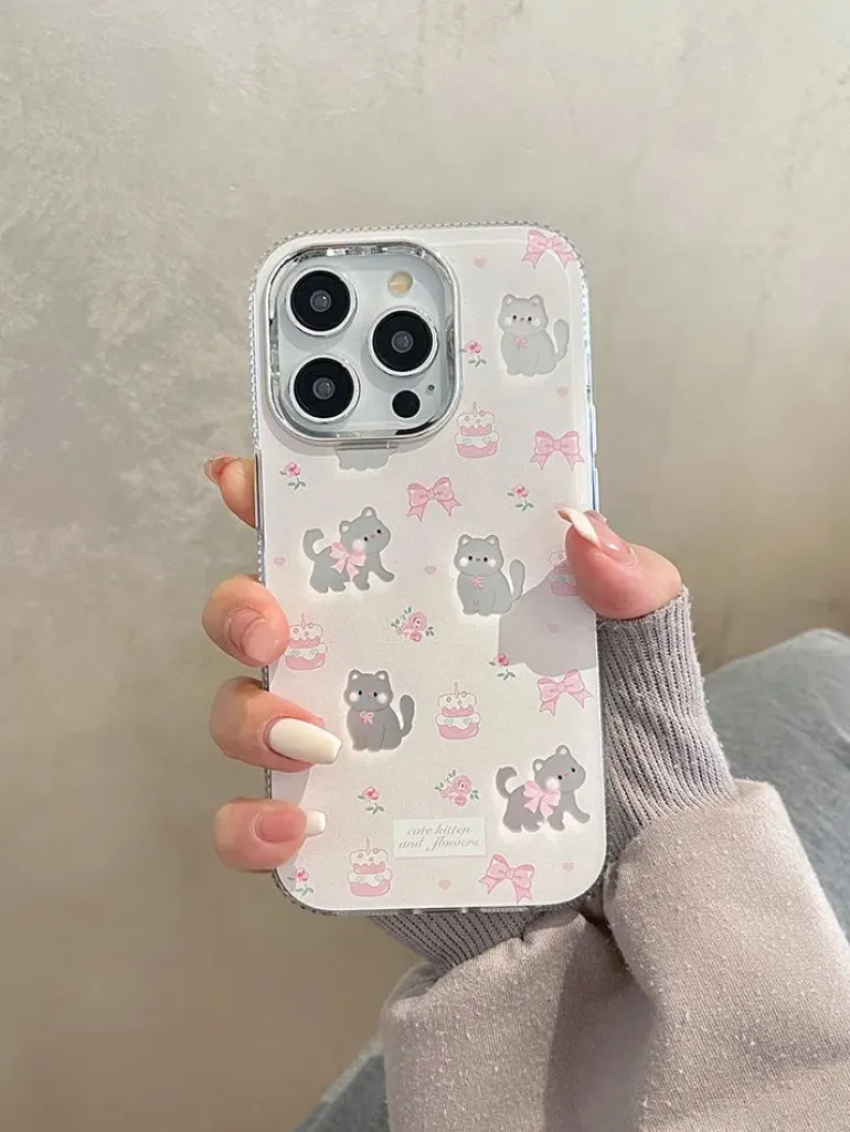 Kittens & Bows iPhone Case