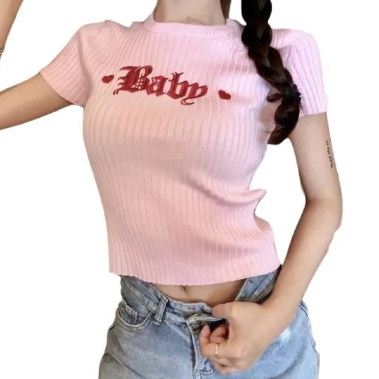 Knit Baby Crop Top