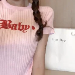 Knit Baby Crop Top