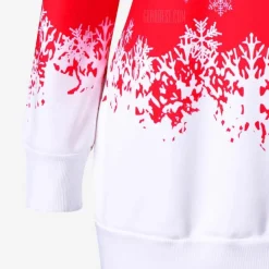Knit Cowl Neck Santa Sweater