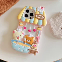Kuma Cafe iPhone Case