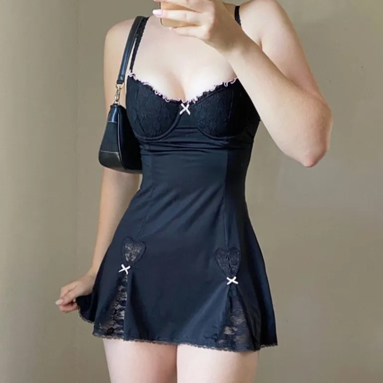 Lace Babydoll Dress
