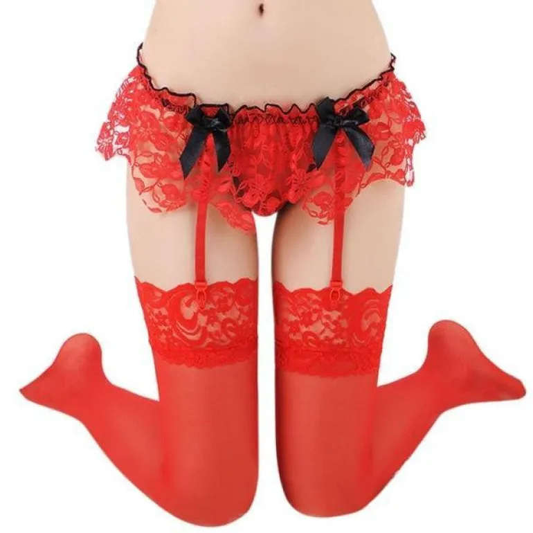 Lace Garter Belt