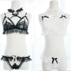 Lace Harness Lingerie Set